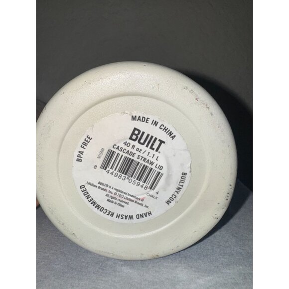 Set Of 3 Water Bottles: Pink Insulated With Flip Lid Copper Hammered White Built - Picture 5 of 12